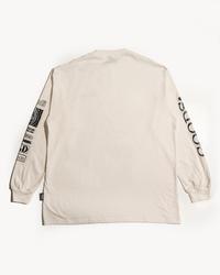 Gambar The Goods Dept - Oversized Tshirt Vintage Bootleg Logo 1 L/S Off White - L dari The Goods Dept Kota Administrasi Jakarta Pusat 2 Tokopedia