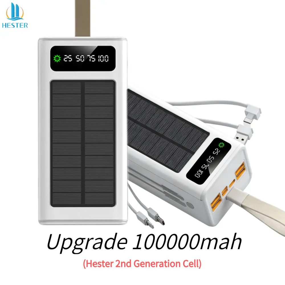 66W 100000mah putih upgrade