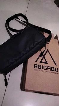 Product Review of Cluth bag megan Abigadu tas hp anti air slingphone waterproof hitam sling pouch pria wanita tas selempang multi pungsi  kedap air pouch handphone phone bag Slingbag from W**i A**i 0
