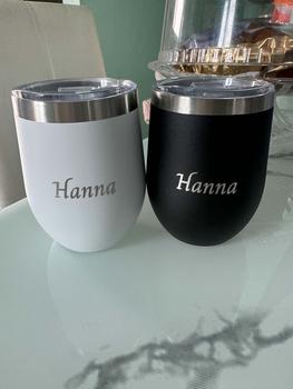 Product Review of Coffee Stainless Mug Egg Shaped Cupapi Custom Gelas Kopi Laser Grafir Souvenir/Promosi Cetak Nama/Logo/Karakter from h**7 1