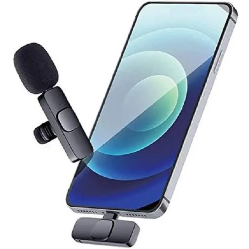 Microphone Mic Wireless K8 Terbaru - High-Quality Sound Microphone Mic Mikrofon 3