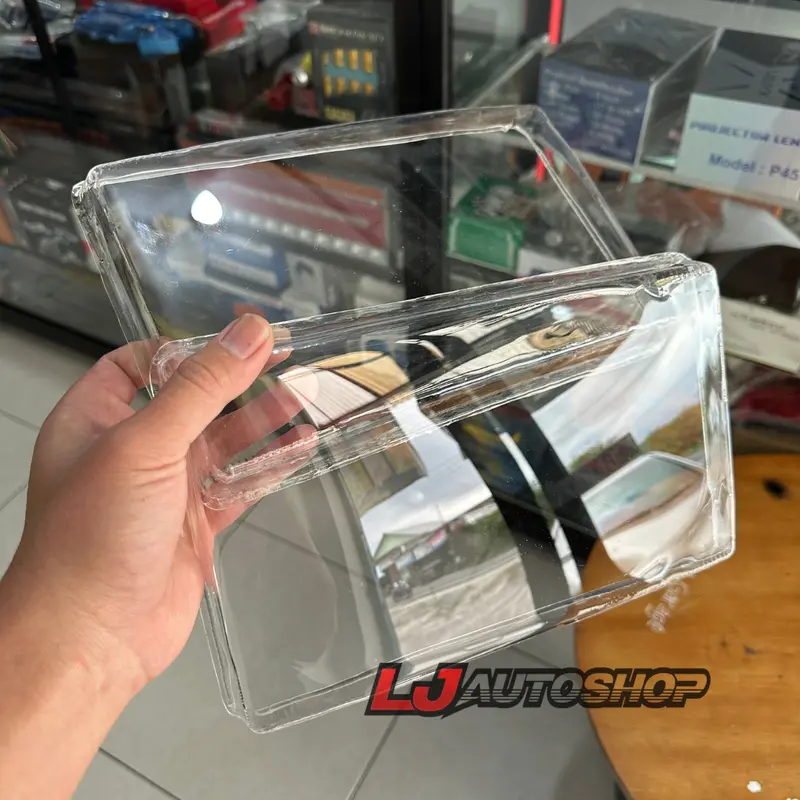 mika headlamp mitsubishi ragasa tepak pnp biled bahan akrilik anti kuning 2