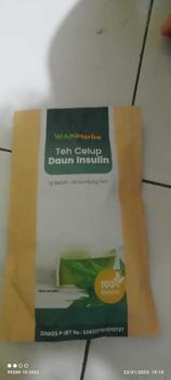 Product Review of WAINHerba Teh Celup Herbal Daun Insulin - Menjaga Kontrol Gula Darah - 20 Tea Bag from I**a 0
