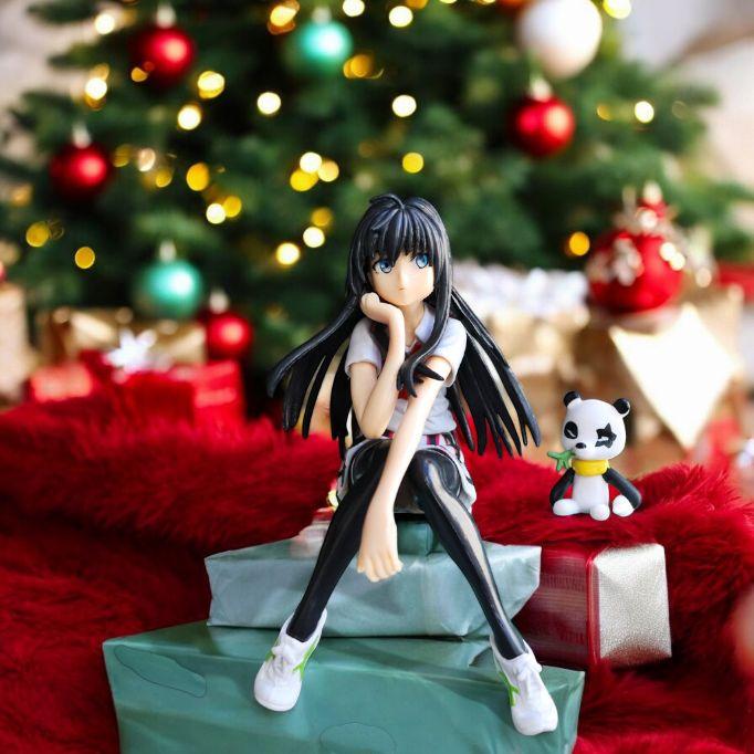 Action Figure One Piece Pajangan Dashboard Mobil Motif Luffy & Snow Yukino Toy Premium ABS Tokoh Aksi Keren PVC Berkualitas Karakter Anime Hits Finishing Sempurna Anti Kusam Include Double Tape 3M