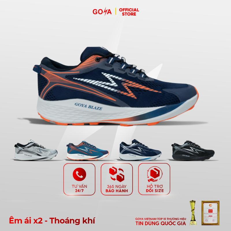 [MEGA SALE 8-10.10] Giày Thể Thao Chạy Bộ, Leo Núi Goya Trail Blaze Năm 2025 - Phần Đế Siêu Bám Và Khóa Dây Thông Minh Phù Hợp Cho Nam Nữ Chạy Bộ, Sneaker Chạy Bộ Mọi Địa Hình, Tập Thể Dục