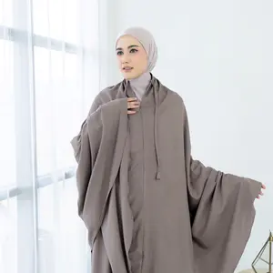 free ongkir mukena valeeqa mukena dewasa travelling polos azwa 2in1 resleting katun premium mukena mini