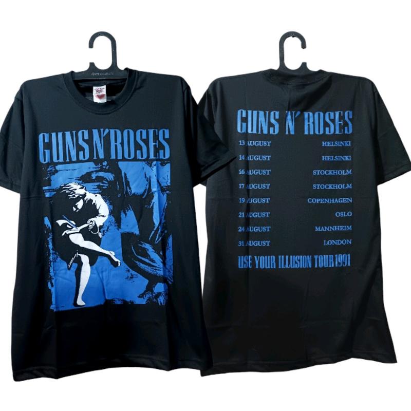 Kaos Musik GNR | Tanpa Jahitan Samping 5