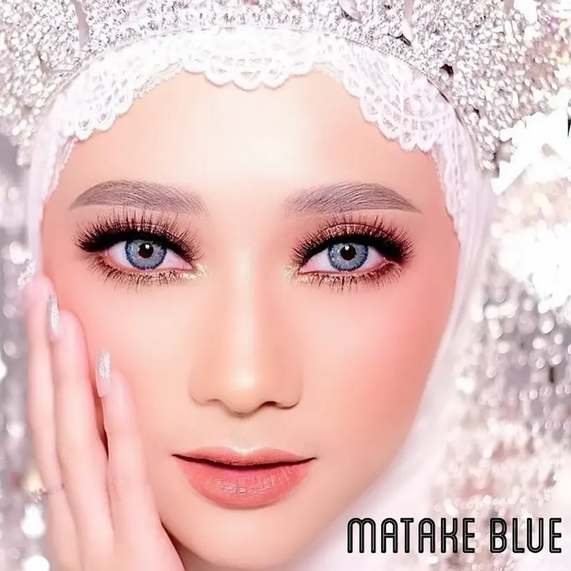 (Free case) Softlens Urban/Gel MTK Dm 14.5mm Softlens wedding Soflens Box Eye Lensa (Normal s/d -10.00) 2