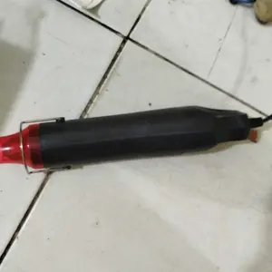 Express Heat Gun Elektrik Hot Air Vinyl 220V 300W Alat Pemanas Multifungsi