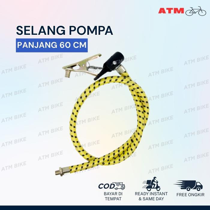 Gambar Selang Pompa Ban Motor dan Sepeda 2 Lubang Pentil dari ATM BIKE Kota Makassar 4 Tokopedia