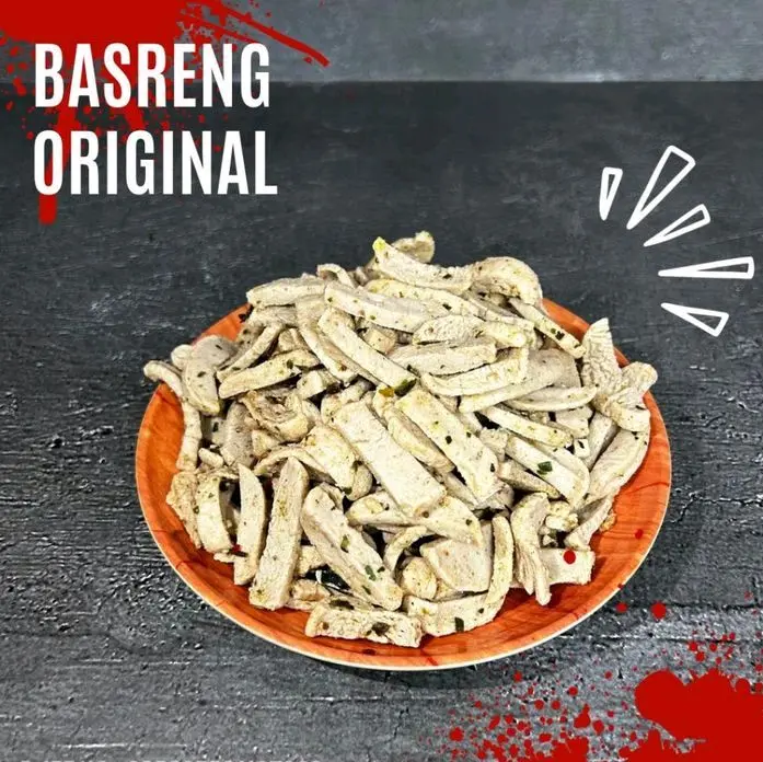 Basreng Pedas Daun Jeruk 500gram - Snack Goreng Nikmat - Food, Camilan, Snacks Makanan