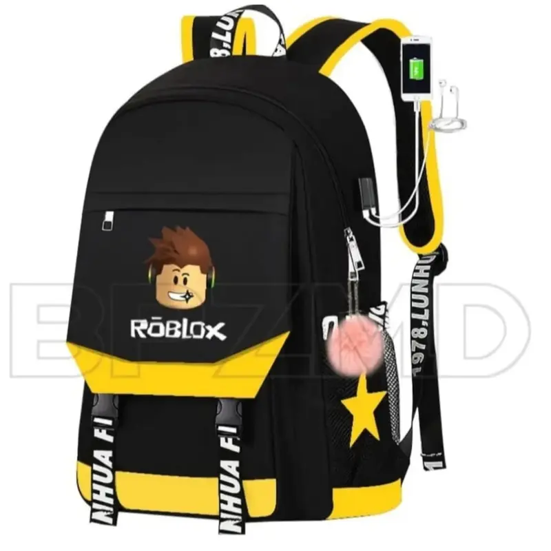 Roblox Tas Ransel Anak Sekolah Gaming Pria Wanita Tk Sd Bisa Bayar Ditempat ( COD ) Kualitas Tinggi Kualitas Tinggi 6