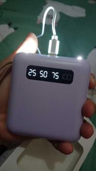 Product Review of 【COD】Hot Sale 20000mAh Mini Power Bank with 4 USB Ports Fast Charging and LED Display, Portable for iOS/Android Phone Charging - Power Bank Charger Pink (Free Shipping) from ** R**♉ 2