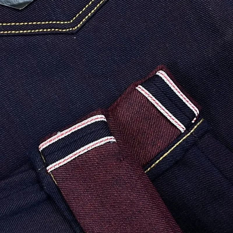 RED DENIM - Art VERMITHOR 15,5Oz Sanforized Accent Selvedge Original 5