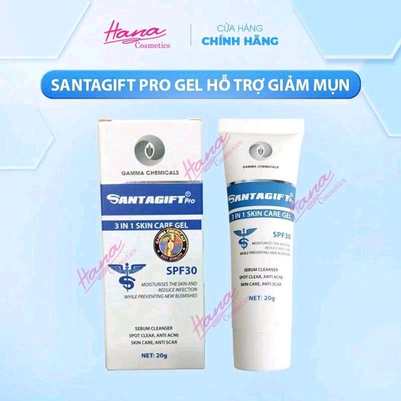  Santagift Pro Gel Hỗ Trợ Giảm Mụn 20g SPF30  Sóc Da Skincare Women Nữ Làm Đẹp Da 