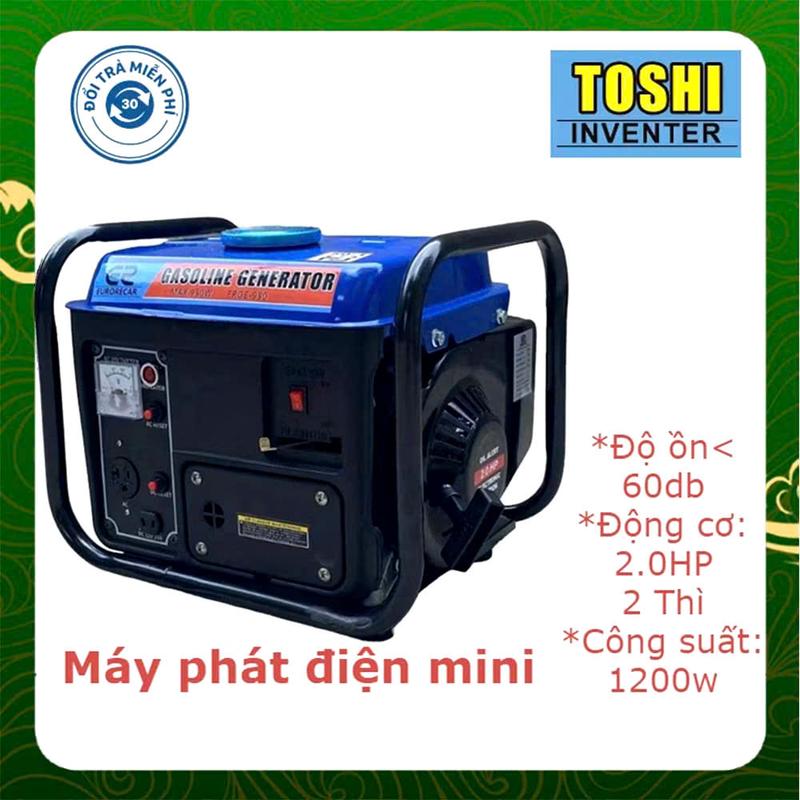  Máy phát điện mini dùng cho gia đình chạy êm độ ồn nhỏ - trạm sạc di động 