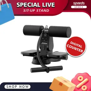 [SPECIAL LIVE] Speeds Sit-Up Stand Alat Fitness Multifungsi dengan Tali Pull Rope & Cangkir Hisap Ganda untuk Latihan Sit-Up & Push-Up di Rumah LX 022-8