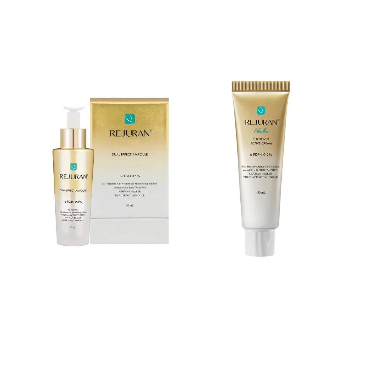 [BUNDLE]REJURAN Dual Effect Ampoule 30ml +REJURAN Turnover Active Cream 50ml set