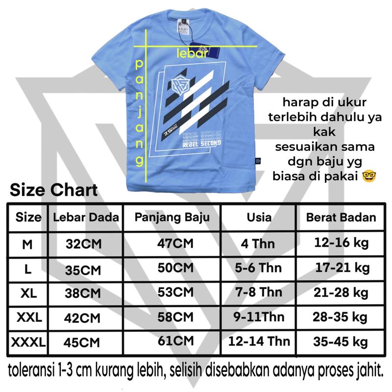 Baju Distro Anak Laki Laki usia 4-14 tahun 2