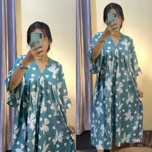 Dress Sakira Bahan Rayon Premium Busui Wanita Bumil