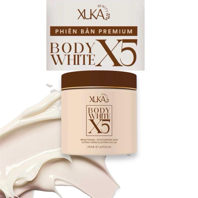 Kem Body White X5 Xuka Beauty 250g - Hỗ Trợ Dưỡng Da