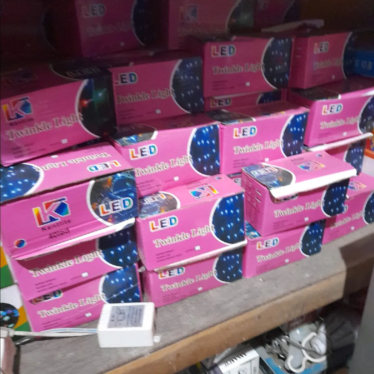 lampu hias kecil kelap kelip 8mode.