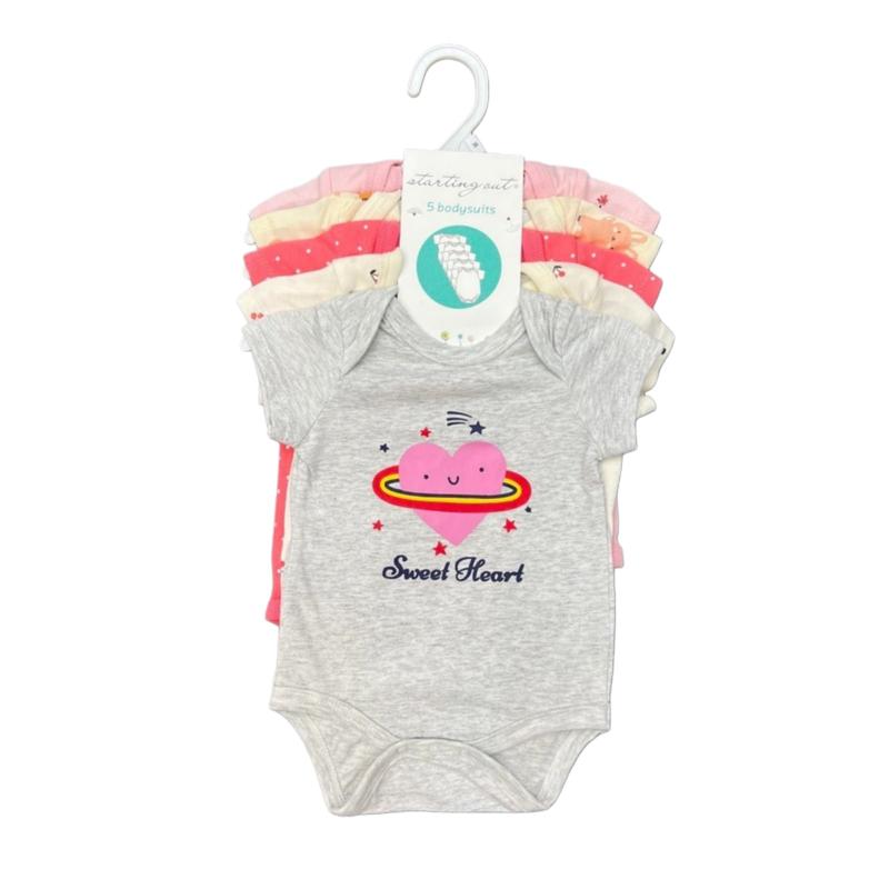 Product Introduction of YOURBABYNEEDS Bodysuit Jumper Lengan Pendek Bayi Perempuan dan Bayi Cowok 5in1 Motif Karakter Lucu Berbahan Katun Adem Premium Import Nyaman Digunakan Untuk Bayi Usia Baru Lahir Newborn Sampai 9 Bulan Baru 19