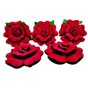 PAKET 5PCS BANTAL SOFA BUNGA MAWAR UK 40Cm SNI