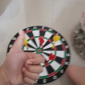 DART GAME BESAR 15in Papan Dart Panahan Dinding Board busur olahraga lemparan Besar 004-5