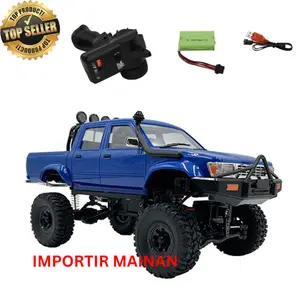 WPL C64-1 TOYOTA Hilux double cabin high suspension full propo 4WD rc remote control toys