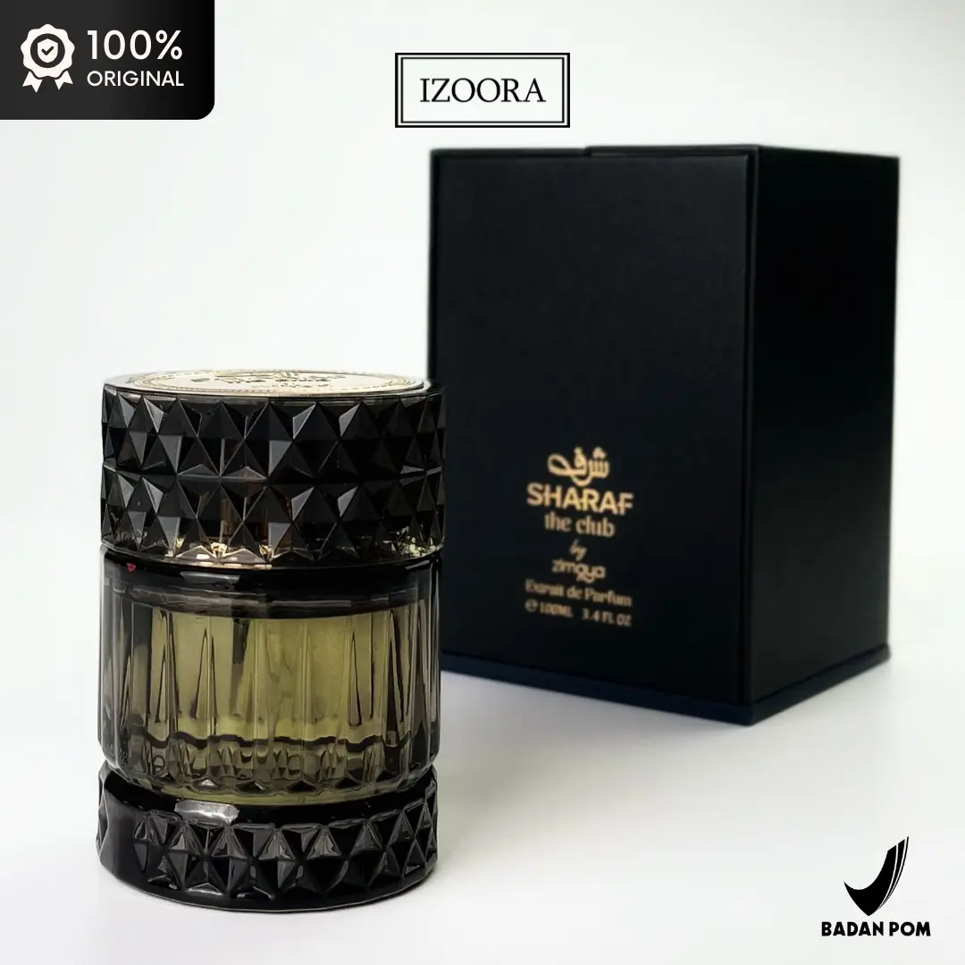 Zimaya Sharaf The Club Extrait de Parfum 100ML / Parfum Pria Wangi Tahan Lama