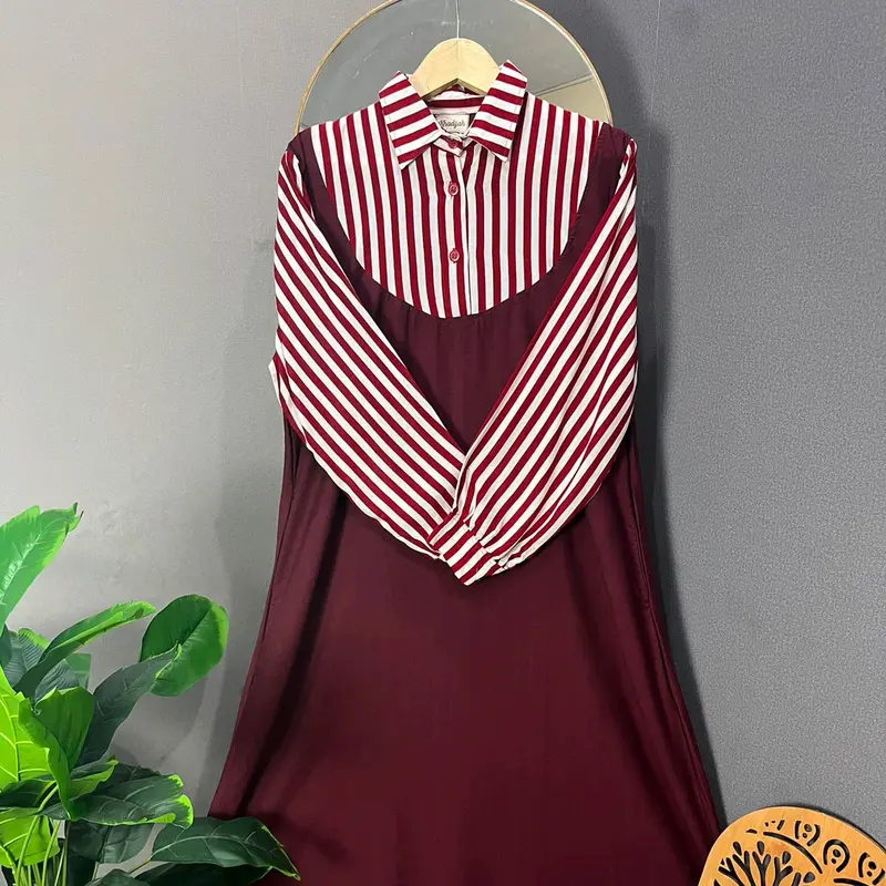 Kiyomi Dress +gamis kekinian + gamis wanita cantik 3