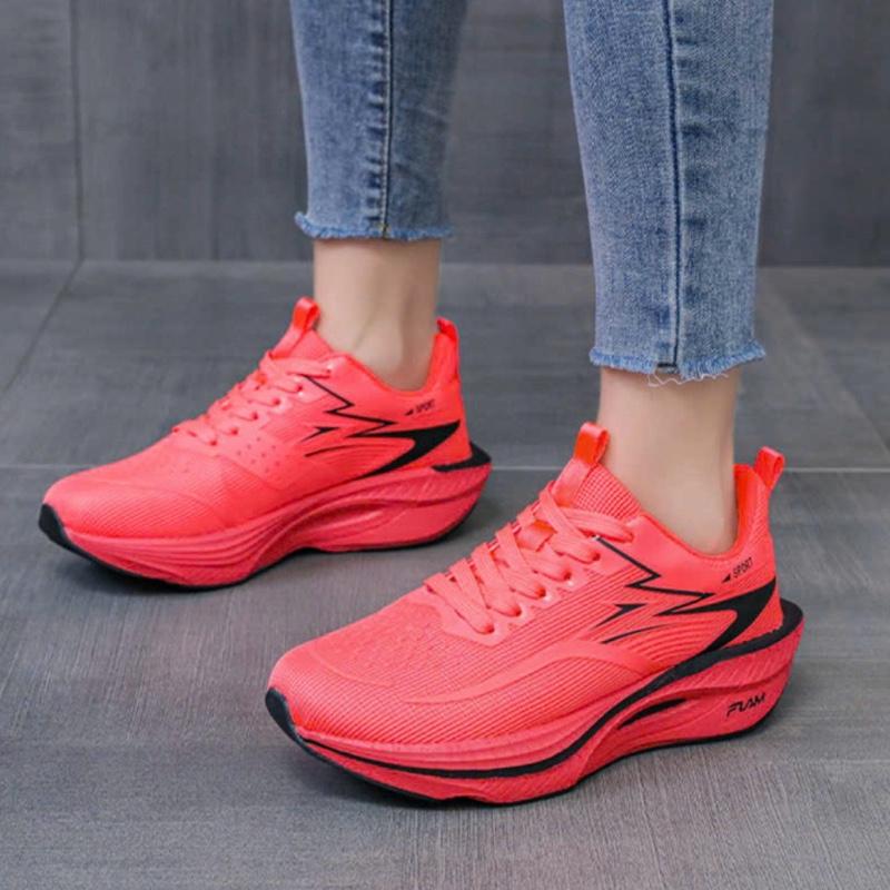 C-8 (Giày thể thao nam-nữ) màu đỏ vải rệt lưới, đế boot" bọt biển" thể dục thể thao đa năng, phong cách hàn quốc. C-8 Giày