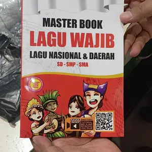 Buku Musik Lagu Nasional Wajib Dan Daerah Master Book