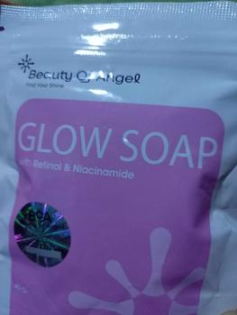 Product Review of Glow Soap With Retinol & Niacinamide By Dr Richard Lee sabun pencerah wajah dan badan untuk memudarkan flek hitam kerutan jerawat dan mencegah penuaan dini BPOM Perawatan Tubuh Mencerahkan Wangi from H**🌻 1