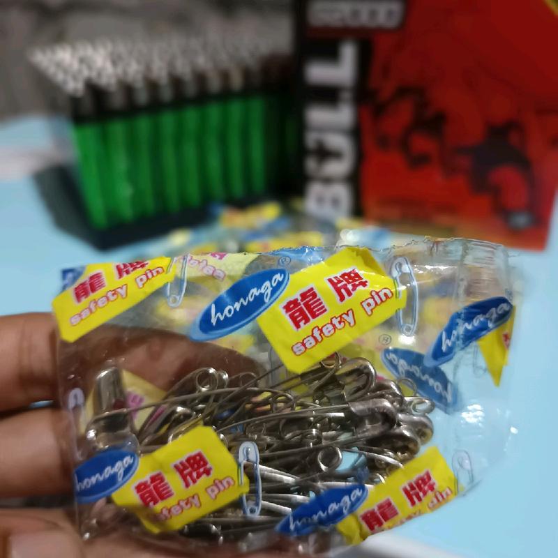 1 bungkus peniti honaga bonus k0r3g g2000 mirip tokai 50 pcs peniti 2