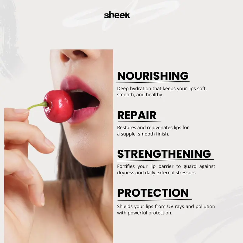 SHEEK Silky Sleek Lip Tint - All The Sheek You Need  [BUNDLNG 4 PCS] [Lip Tint 5g] Matte Finish Long Lasting Lip Tint Waterproof Brown Girl Brown Girl Lipstick Red Lipstik Paint 4