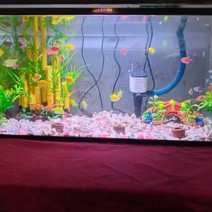 Lampu Akuarium USB LED 7W 40 Lampu 3 Mode Cahaya Hemat Listrik Klip Fleksibel lampu LED aquarium