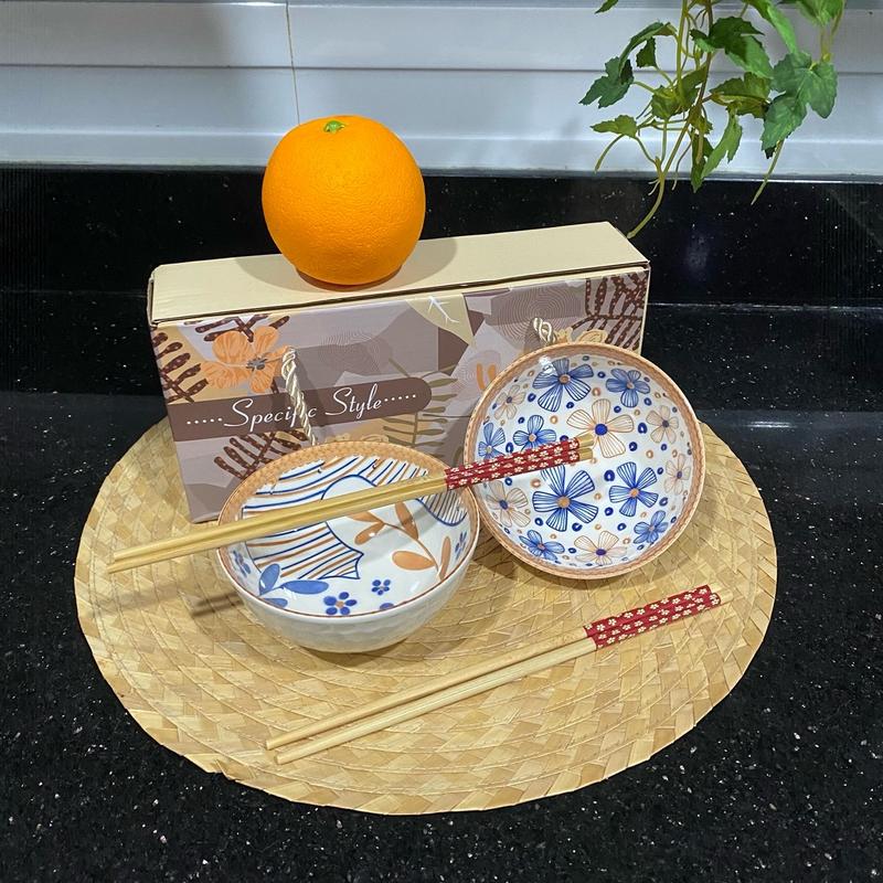 Souvenir Mangkok Set Jepang 4 2 | Hampers Mangkok Japanese Bowl Set | Hampers Idul Fitri | Souvenir Pernikahan | Wedding Souvenir | Mangkuk Jepang 4