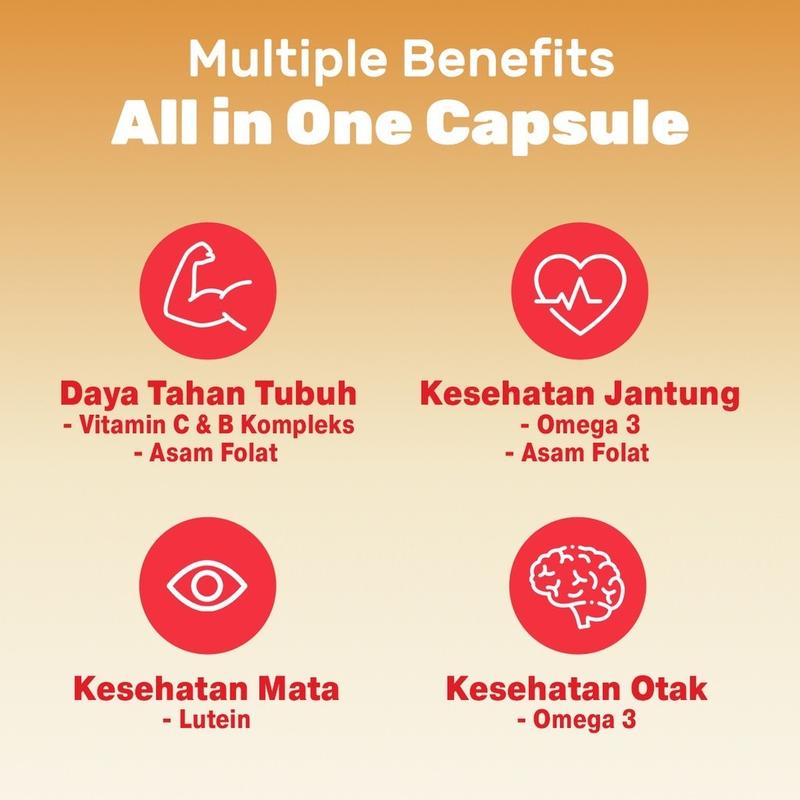 [BUNDLE] Enervon Gold Vitamin C dan B Complex Suplement Produktivitas (5 Tablet x 5 Strips) 3