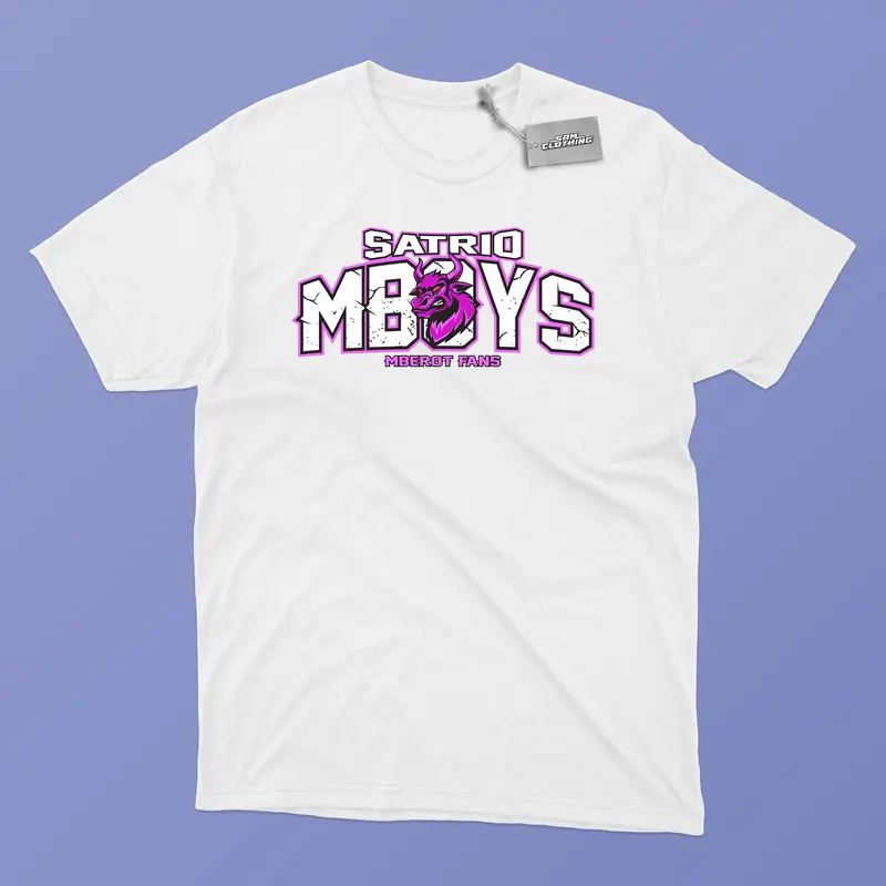 Kaos Satrio Mboys Fans Kaos Bantengan Mberot Satrio Mbois 1