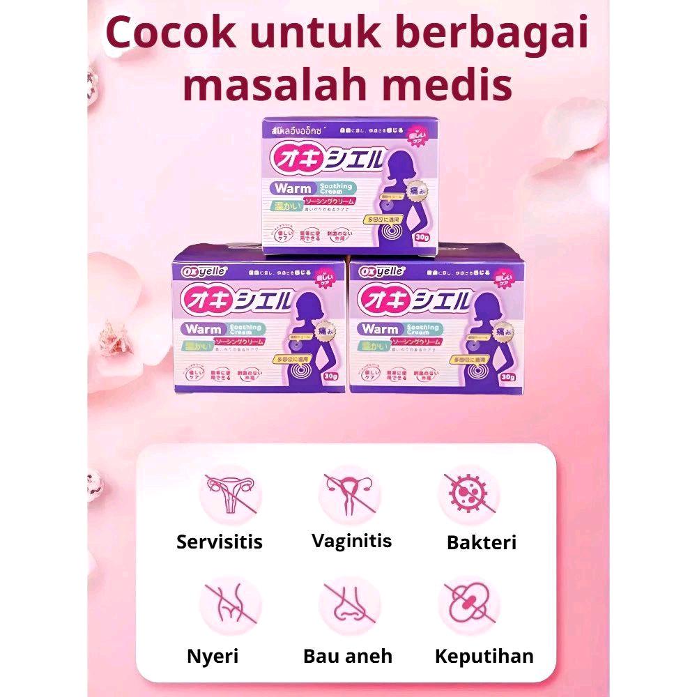 Oxyell Cream Buat Wanita, kewanitaan, Perawatan Harian untuk Kesehatan dan Kebersihan Kulit - Feminine