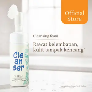 G-BELLE | Face wash 3 in 1 Moisturizing Cleansing Foam - 150ml | Kering | Anti Aging Facial Kotoran