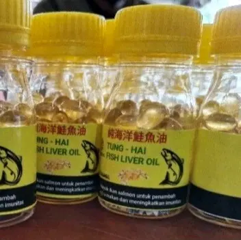 Minyak Ikan TUNG-HAI  suplemen hewan piaraan anda (ISI 50 kapsul) 0