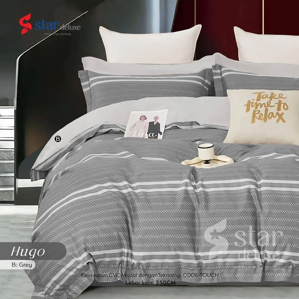 Sprei Gania Katun LOKAL Ready All Size ADEM TIDAK PANAS Bed