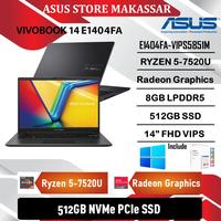 Gambar ASUS VIVOBOOK GO 14 E1404FA-VIPS5851M - RYZEN 5-7520U 8GB 512GB 14"VIPS W11 OHS - NON PAKET dari AsusStoreMakassar Kota Makassar 1 Tokopedia