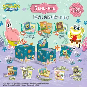 Fun Game Official  Spongebob [SpongeBob SquarePants Official Product] Mystery Box Instant Camera Card V5