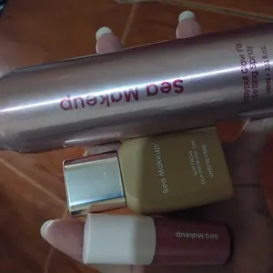 Sea Makeup Vibrant Flushed Liquid Blush On Cair - Pink Mauve Pewarna Wajah 6ml Aman untuk Kulit Berjerawat Natural Look