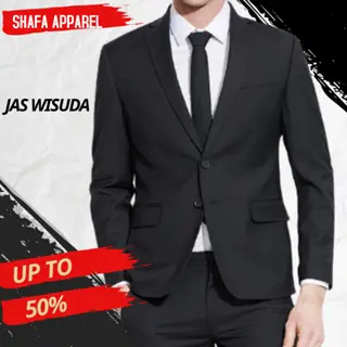 Shafa apparel - Jas Blazer Pria Formal Slim fit