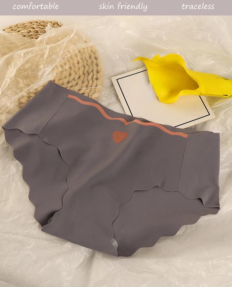 Product Introduction of 3PCS Lot Sexy Ice Silk Panties Women Middle 12